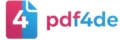 pdf4de logo