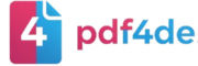 pdf4de logo